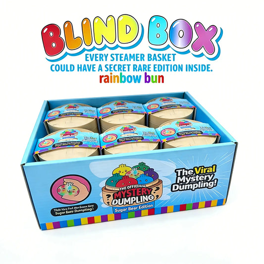 Surprise Big Dumpling Squishy - Soft TPR Fidget Toy for Stress Relief, Perfect Gift for Kids on Valentine's Day & Easter!